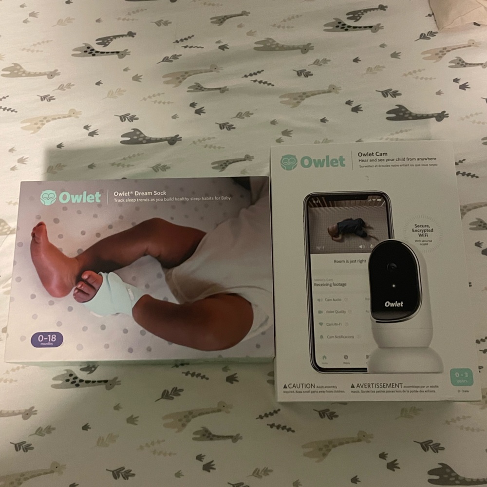 Owlet dream sock & Owlet cam